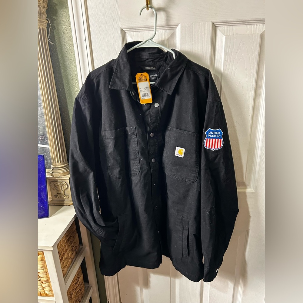 Carhartt Rugged Flex Black Work Jacket